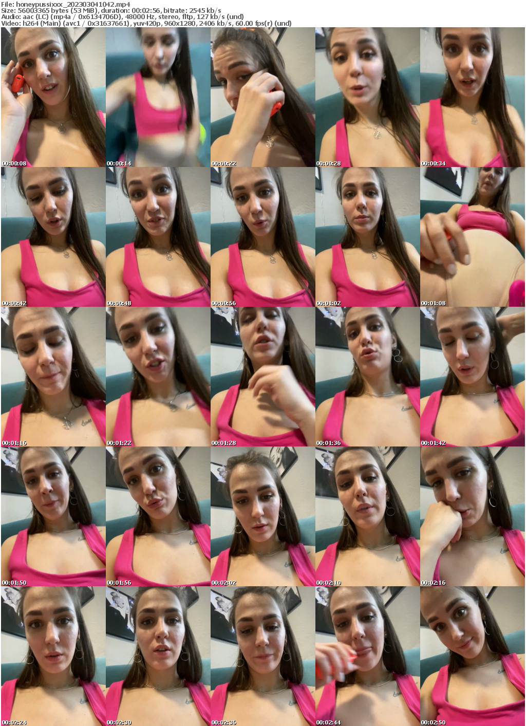 Preview thumb from honeypussixxx on 2023-03-04 @ bongacams