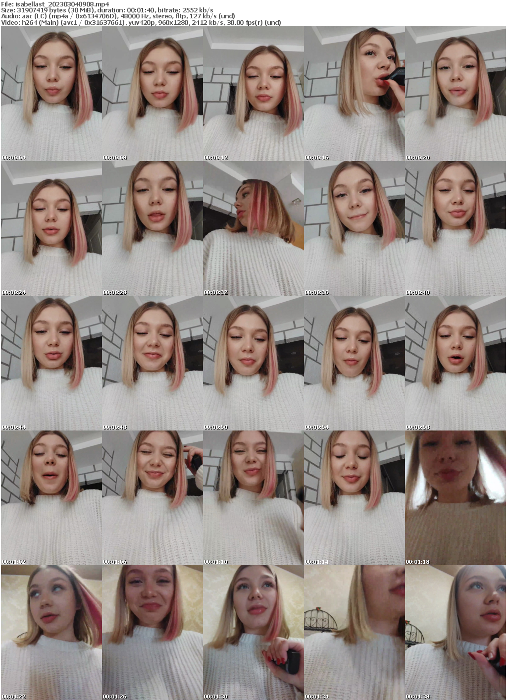 Preview thumb from isabellast on 2023-03-04 @ bongacams