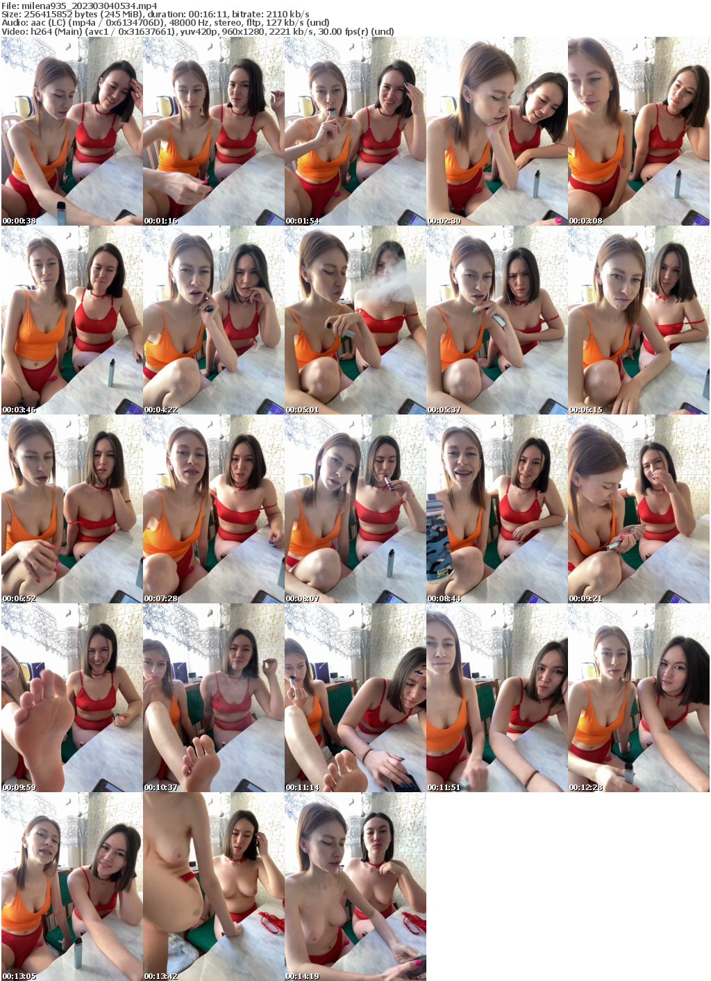 Preview thumb from milena935 on 2023-03-04 @ bongacams