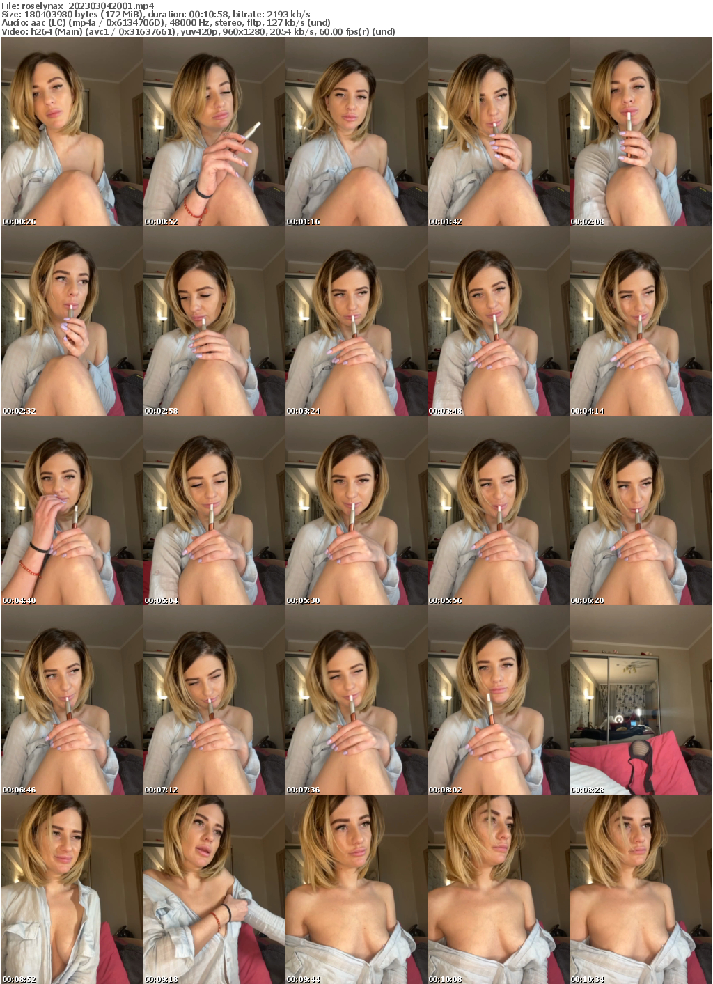 Preview thumb from roselynax on 2023-03-04 @ bongacams