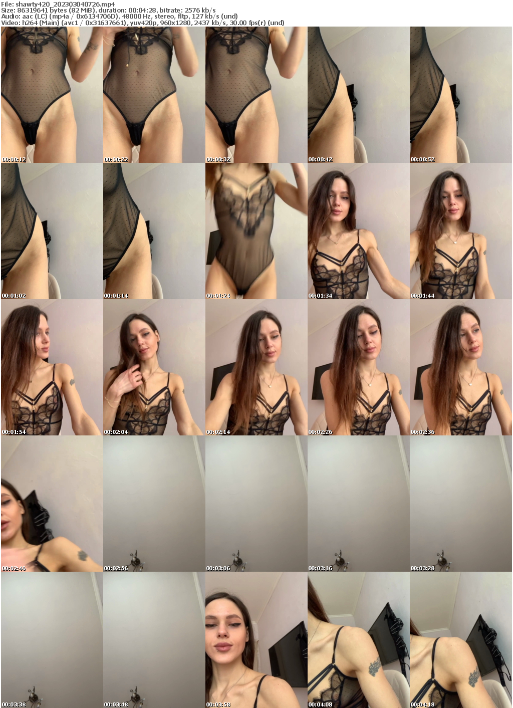 Preview thumb from shawty420 on 2023-03-04 @ bongacams