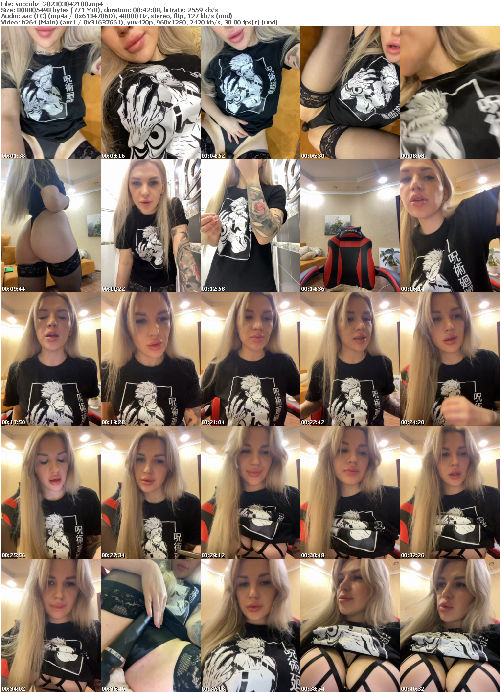 Preview thumb from succubz on 2023-03-04 @ bongacams