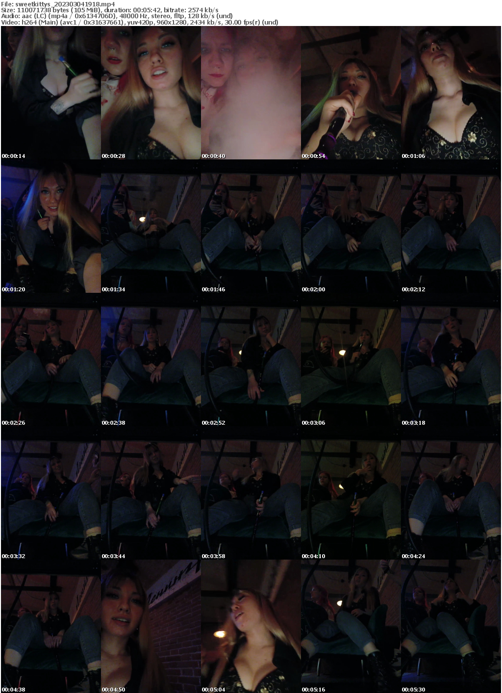 Preview thumb from sweetkittys on 2023-03-04 @ bongacams