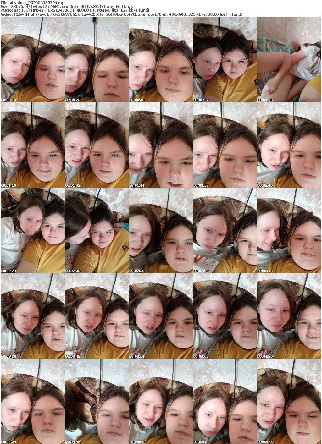 Preview thumb from aliyalola on 2023-03-05 @ bongacams