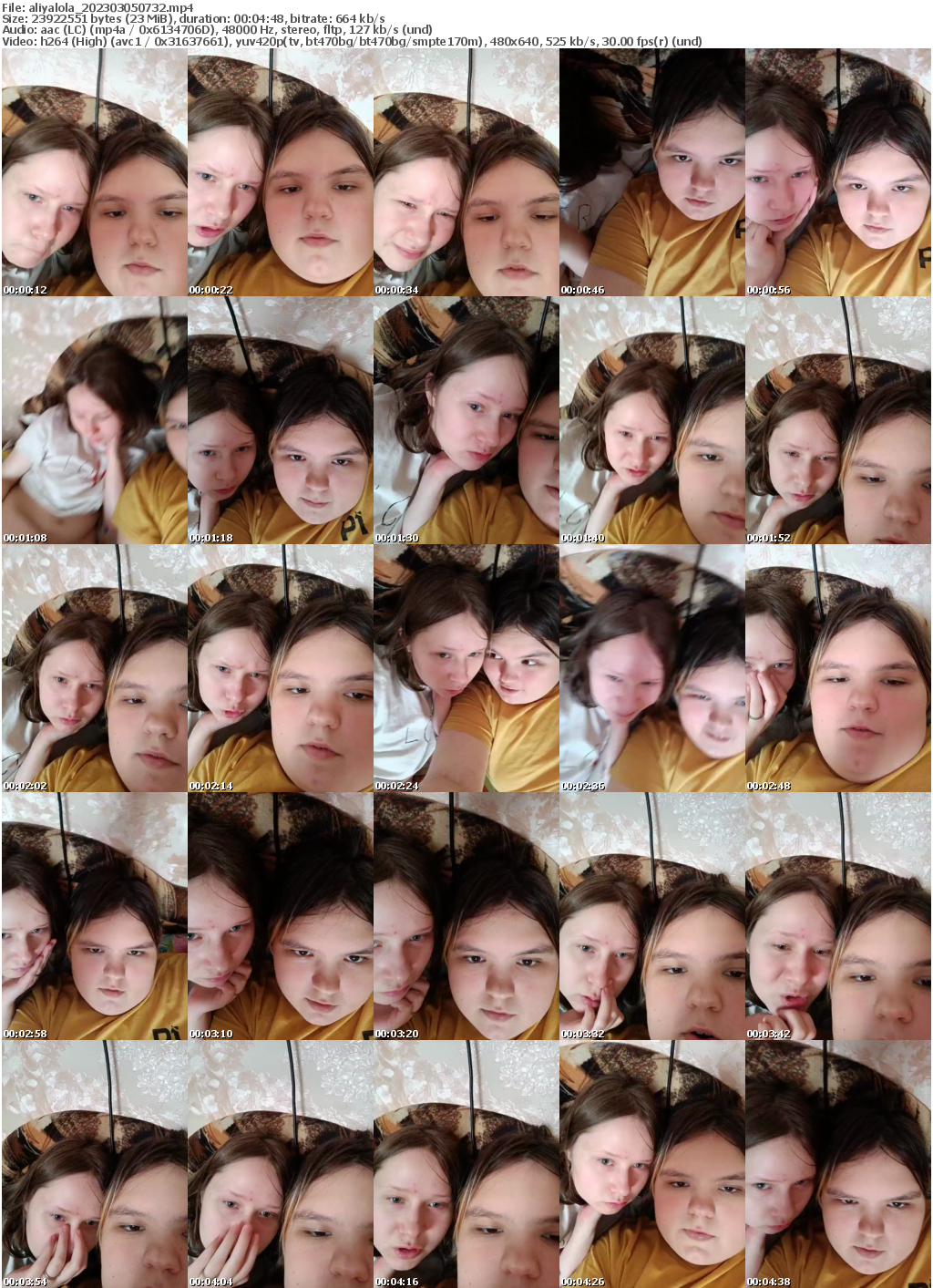 Preview thumb from aliyalola on 2023-03-05 @ bongacams