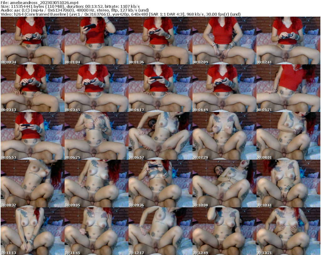 Preview thumb from amelieandross on 2023-03-05 @ bongacams