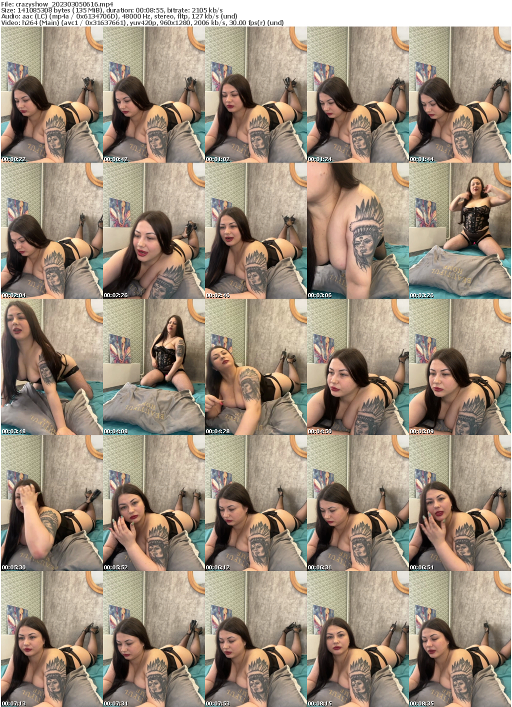 Preview thumb from crazyshow on 2023-03-05 @ bongacams