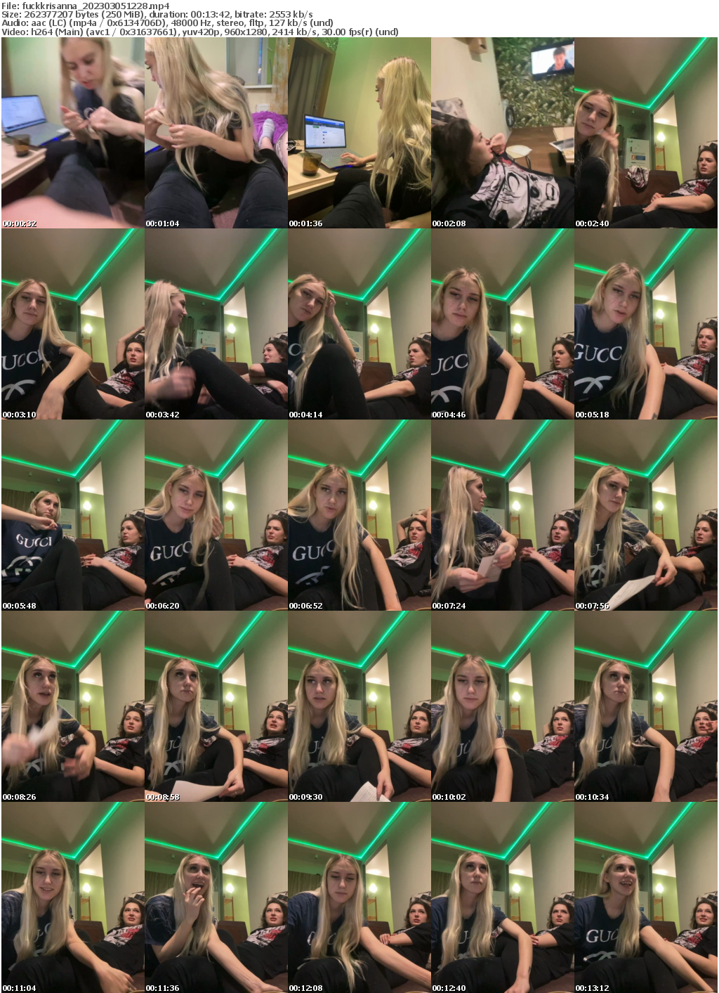 Preview thumb from fuckkrisanna on 2023-03-05 @ bongacams