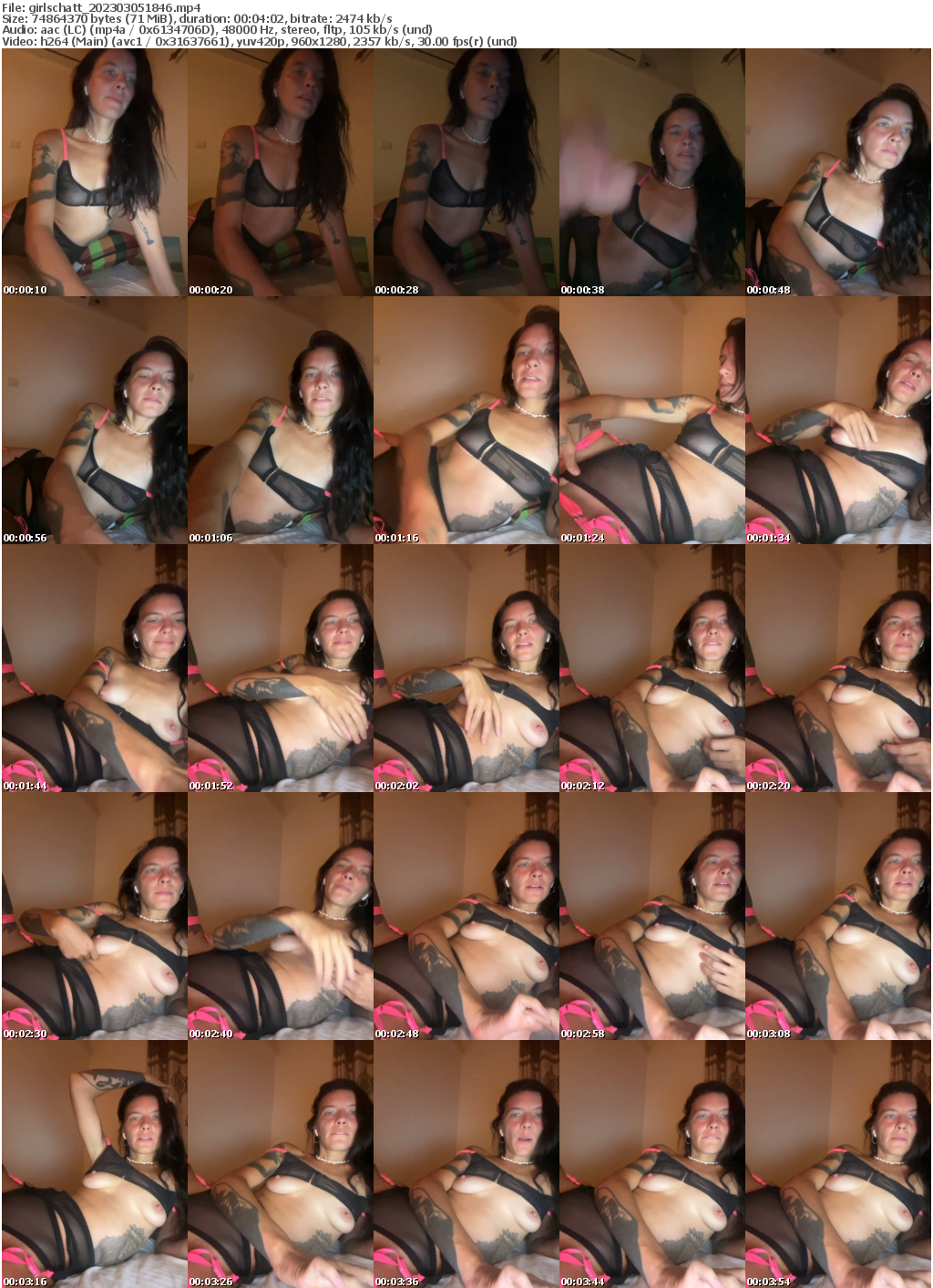 Preview thumb from girlschatt on 2023-03-05 @ bongacams