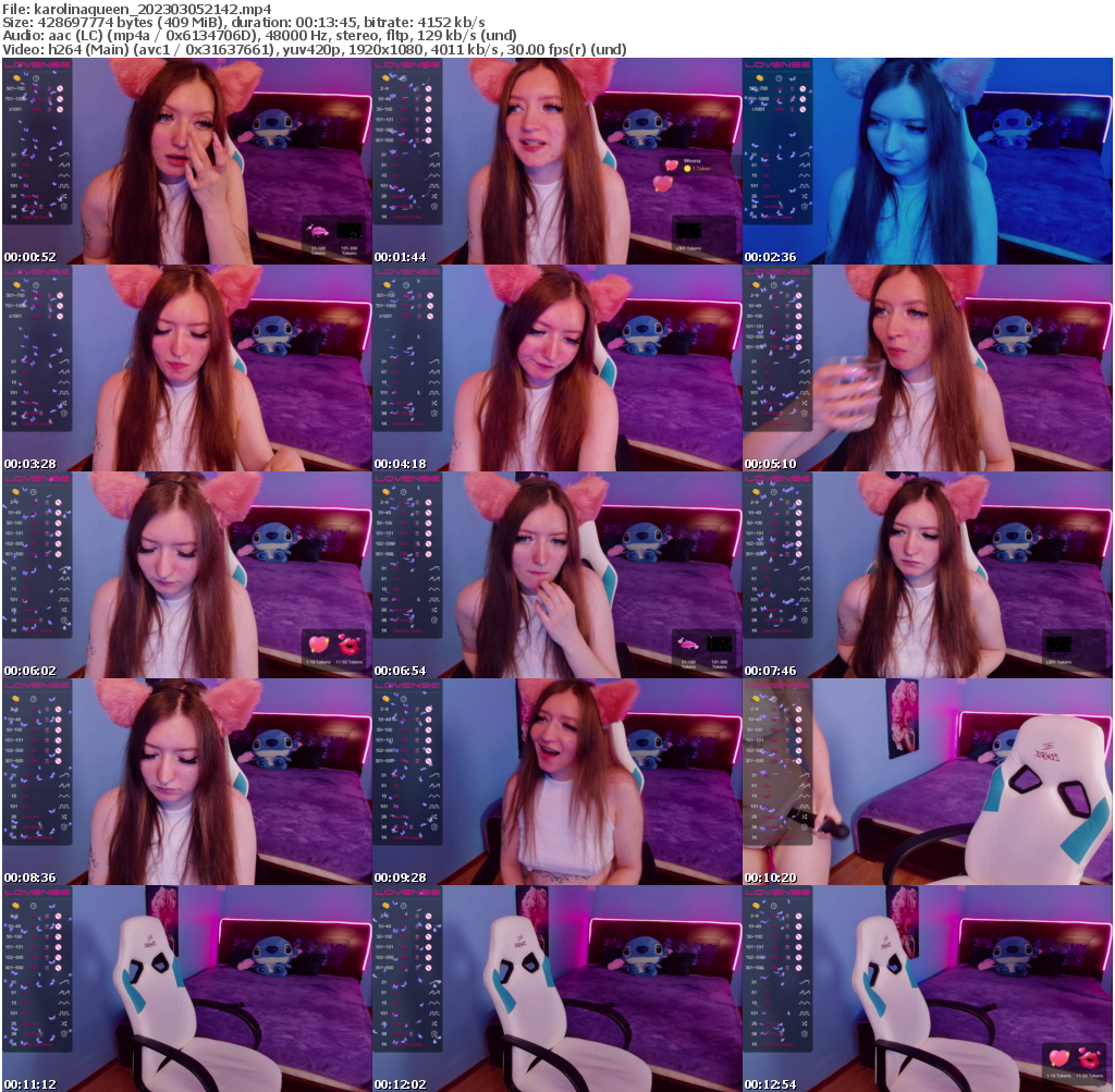 Preview thumb from karolinaqueen on 2023-03-05 @ bongacams