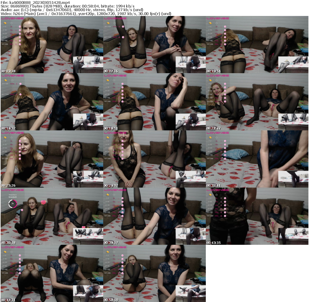 Preview thumb from kati000888 on 2023-03-05 @ bongacams