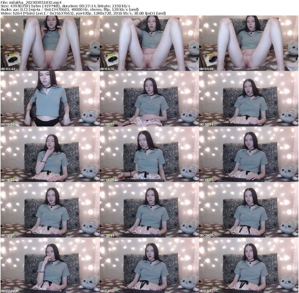 Preview thumb from milakha on 2023-03-05 @ bongacams