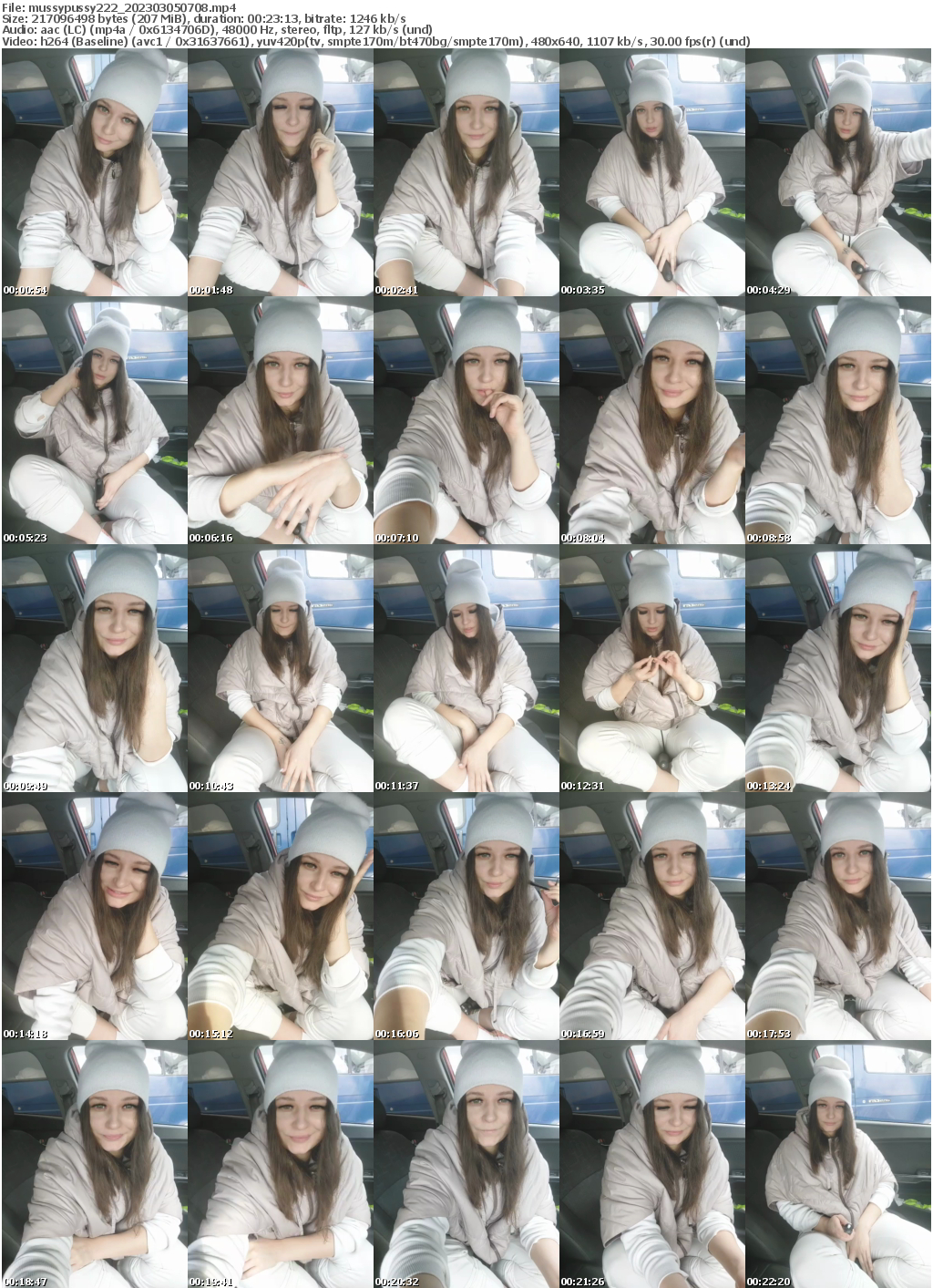 Preview thumb from mussypussy222 on 2023-03-05 @ bongacams