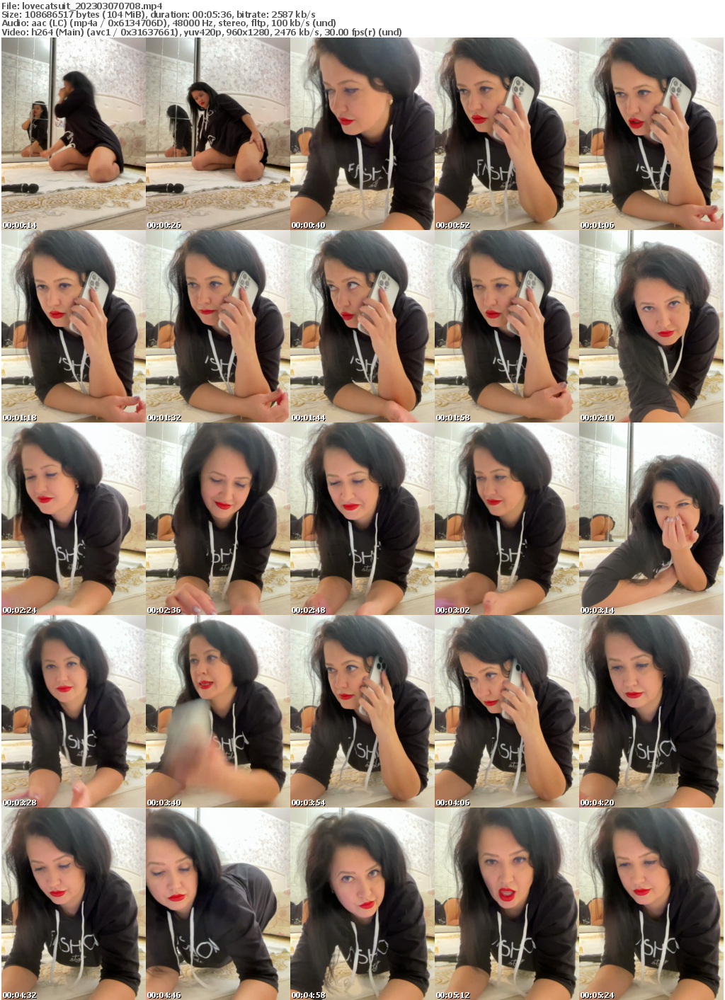 Preview thumb from lovecatsuit on 2023-03-07 @ bongacams