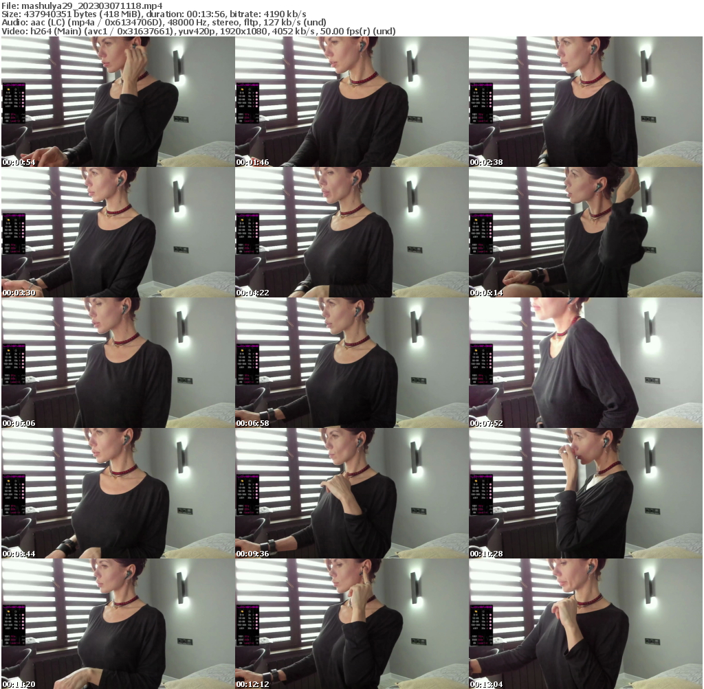 Preview thumb from mashulya29 on 2023-03-07 @ bongacams