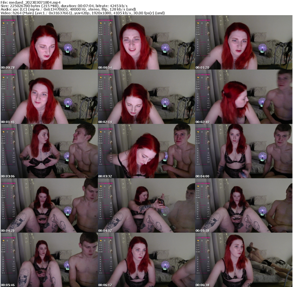 Preview thumb from medaed on 2023-03-07 @ bongacams