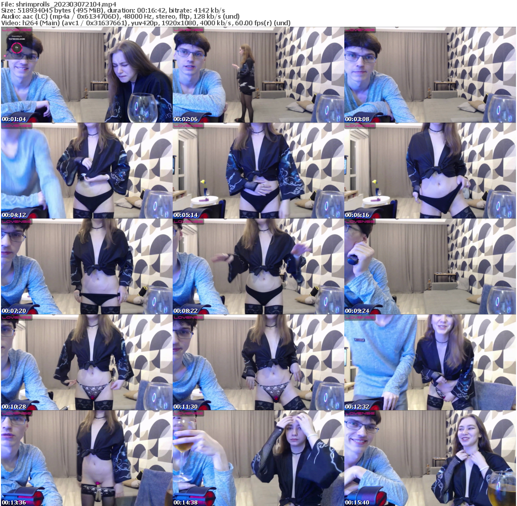 Preview thumb from shrimprolls on 2023-03-07 @ bongacams