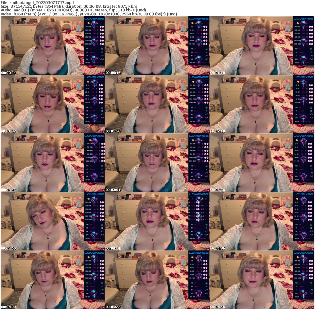 Preview thumb from smileofangel on 2023-03-07 @ bongacams