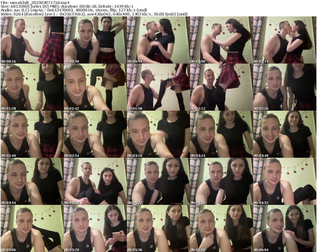 Preview thumb from sweatchili on 2023-03-07 @ bongacams