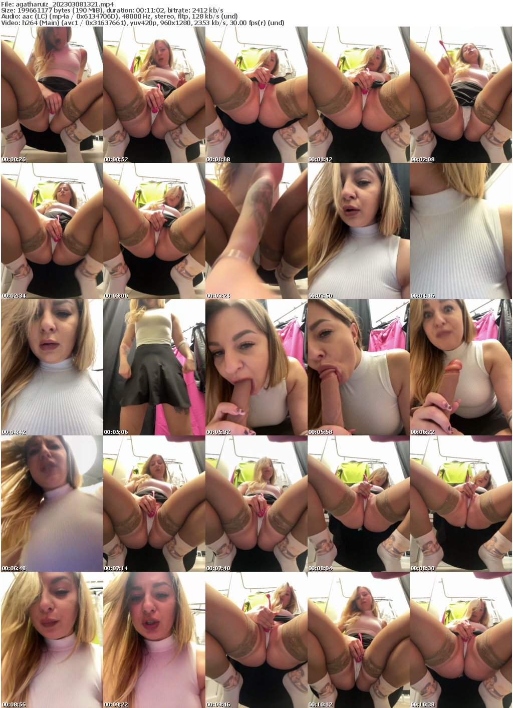Preview thumb from agatharuiz on 2023-03-08 @ bongacams