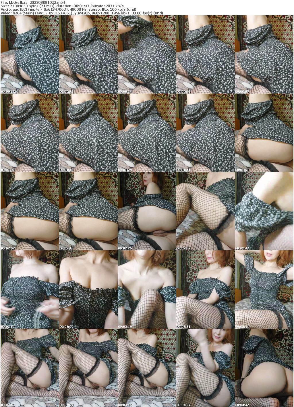 Preview thumb from kkoketkaa on 2023-03-08 @ bongacams