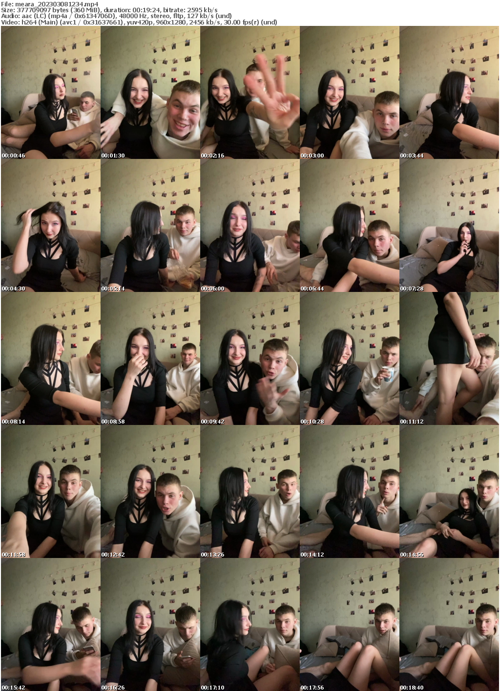 Preview thumb from meara on 2023-03-08 @ bongacams