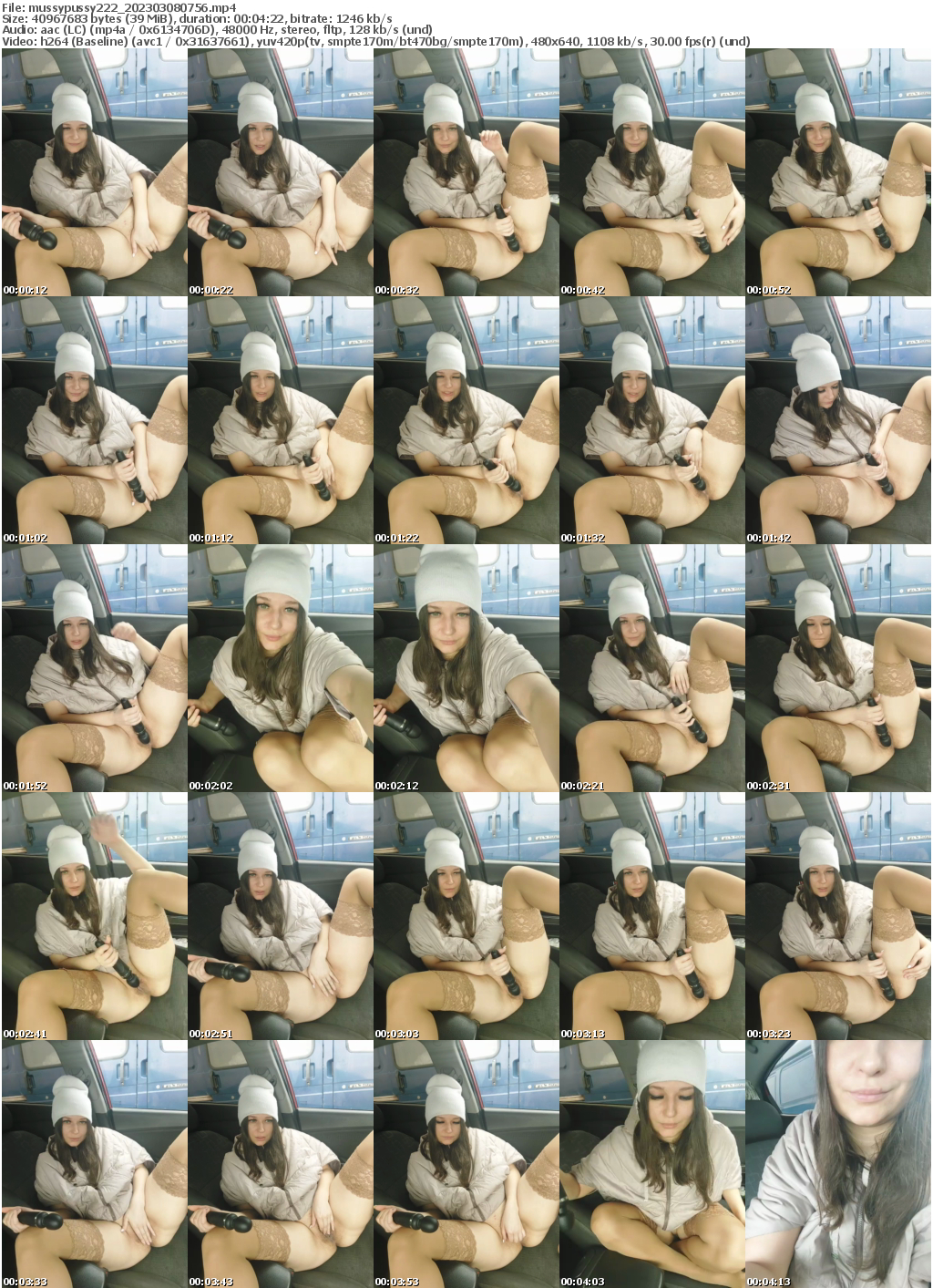 Preview thumb from mussypussy222 on 2023-03-08 @ bongacams