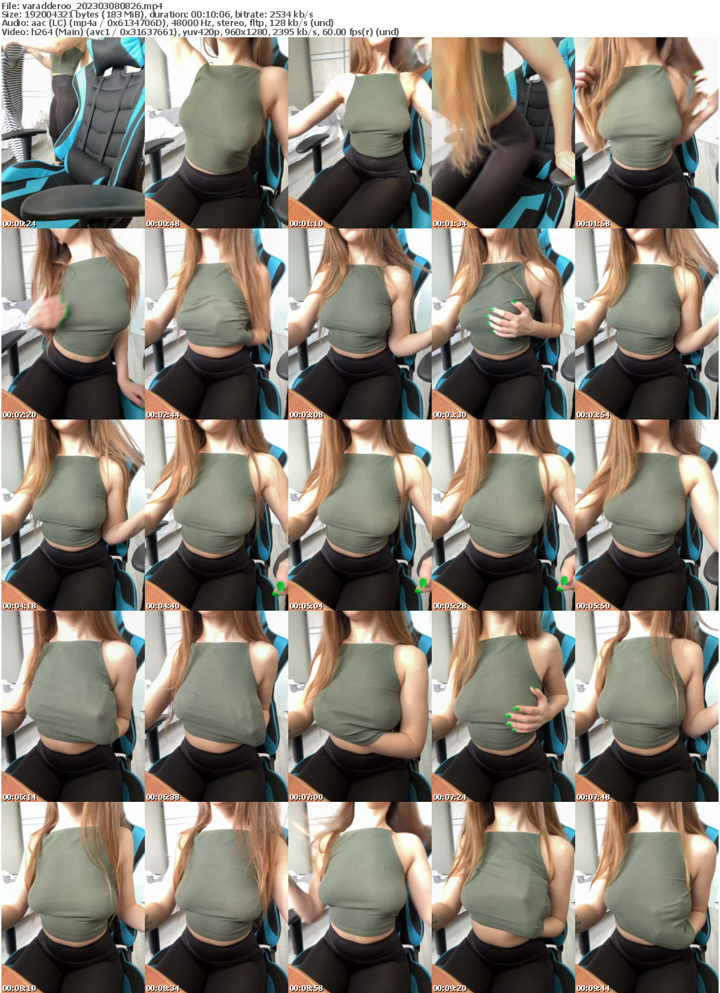 Preview thumb from varadderoo on 2023-03-08 @ bongacams