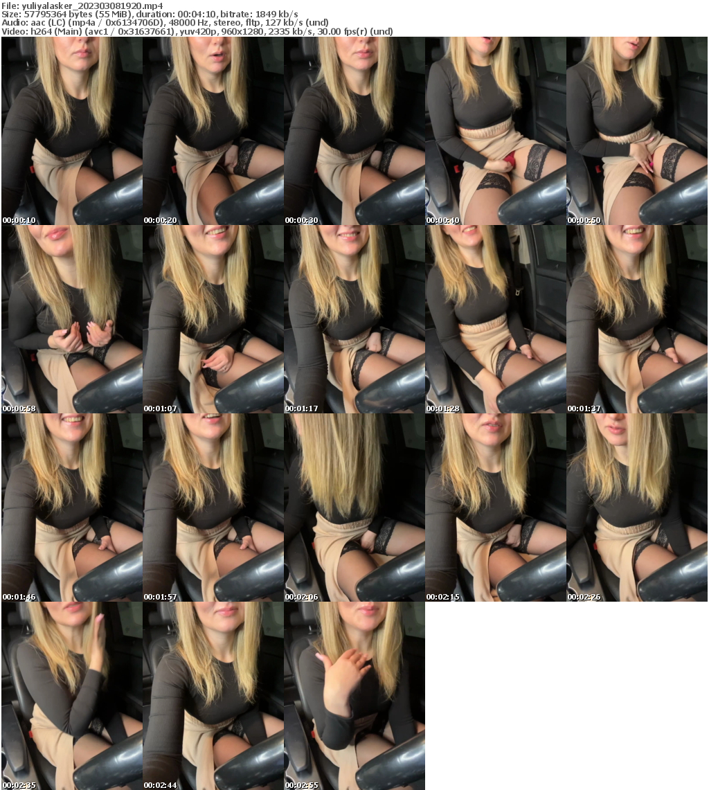 Preview thumb from yuliyalasker on 2023-03-08 @ bongacams