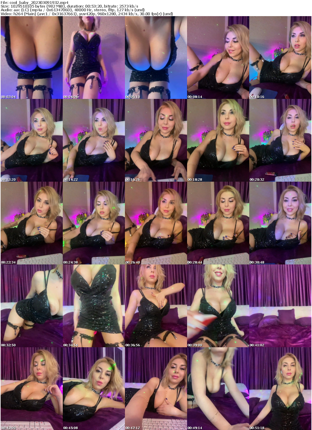 Preview thumb from cool_baby on 2023-03-09 @ bongacams