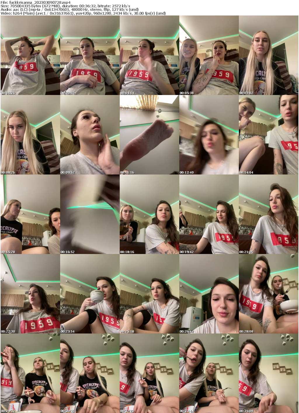 Preview thumb from fuckkrisanna on 2023-03-09 @ bongacams