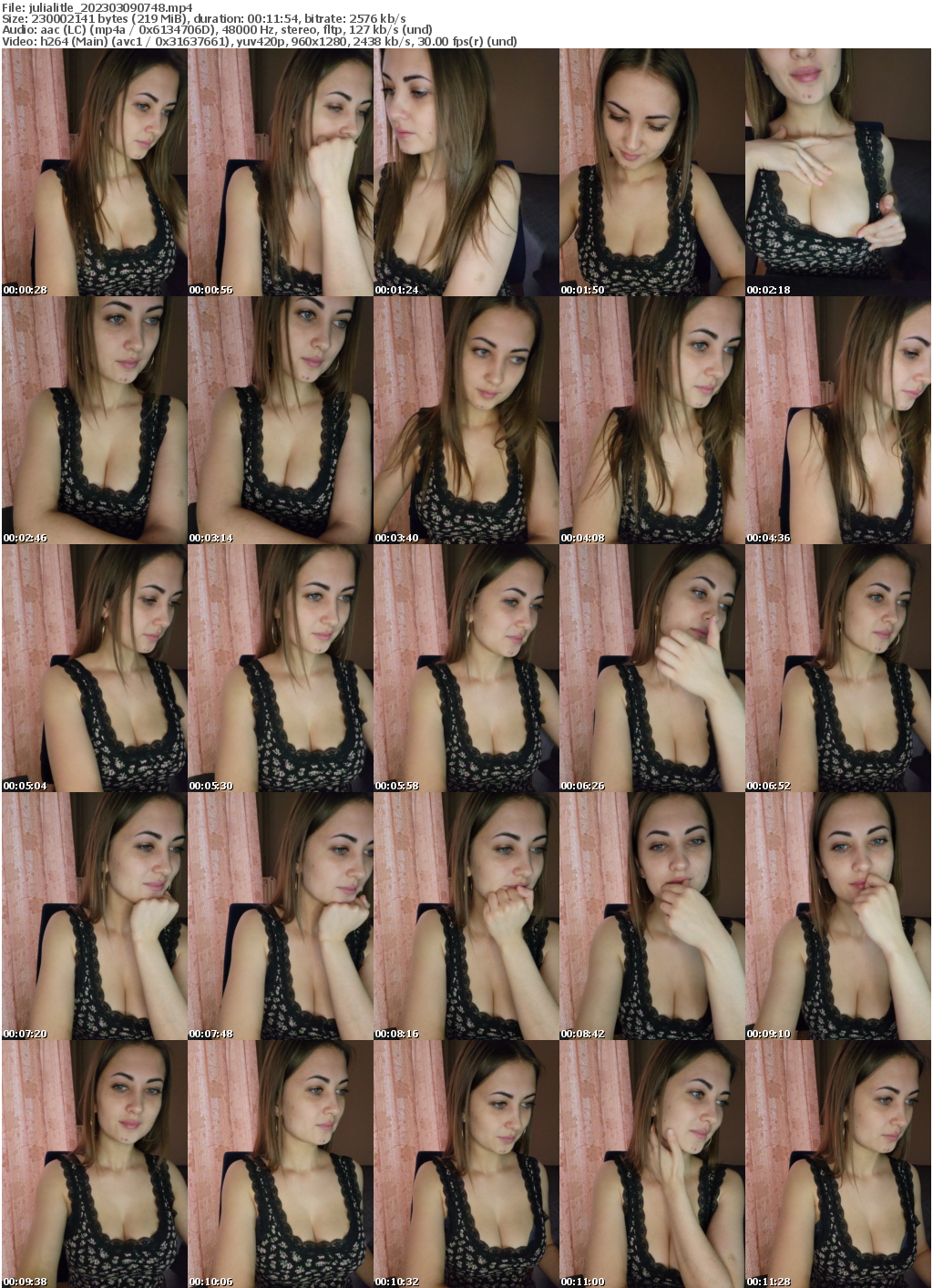 Preview thumb from julialitle on 2023-03-09 @ bongacams