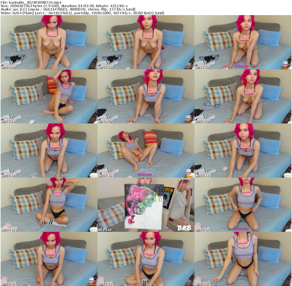 Preview thumb from karinalin on 2023-03-09 @ bongacams