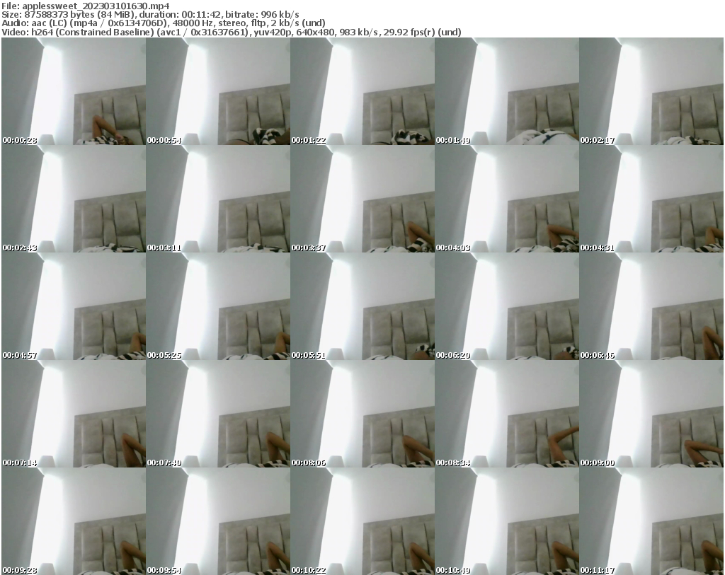 Preview thumb from applessweet on 2023-03-10 @ bongacams