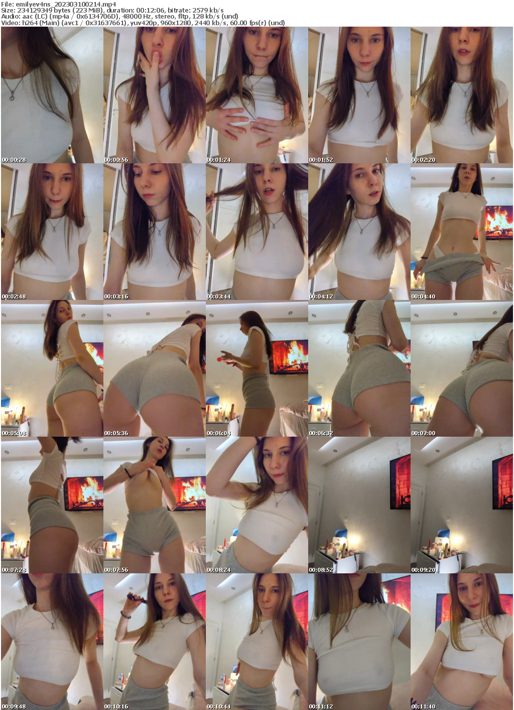 Preview thumb from emilyev4ns on 2023-03-10 @ bongacams