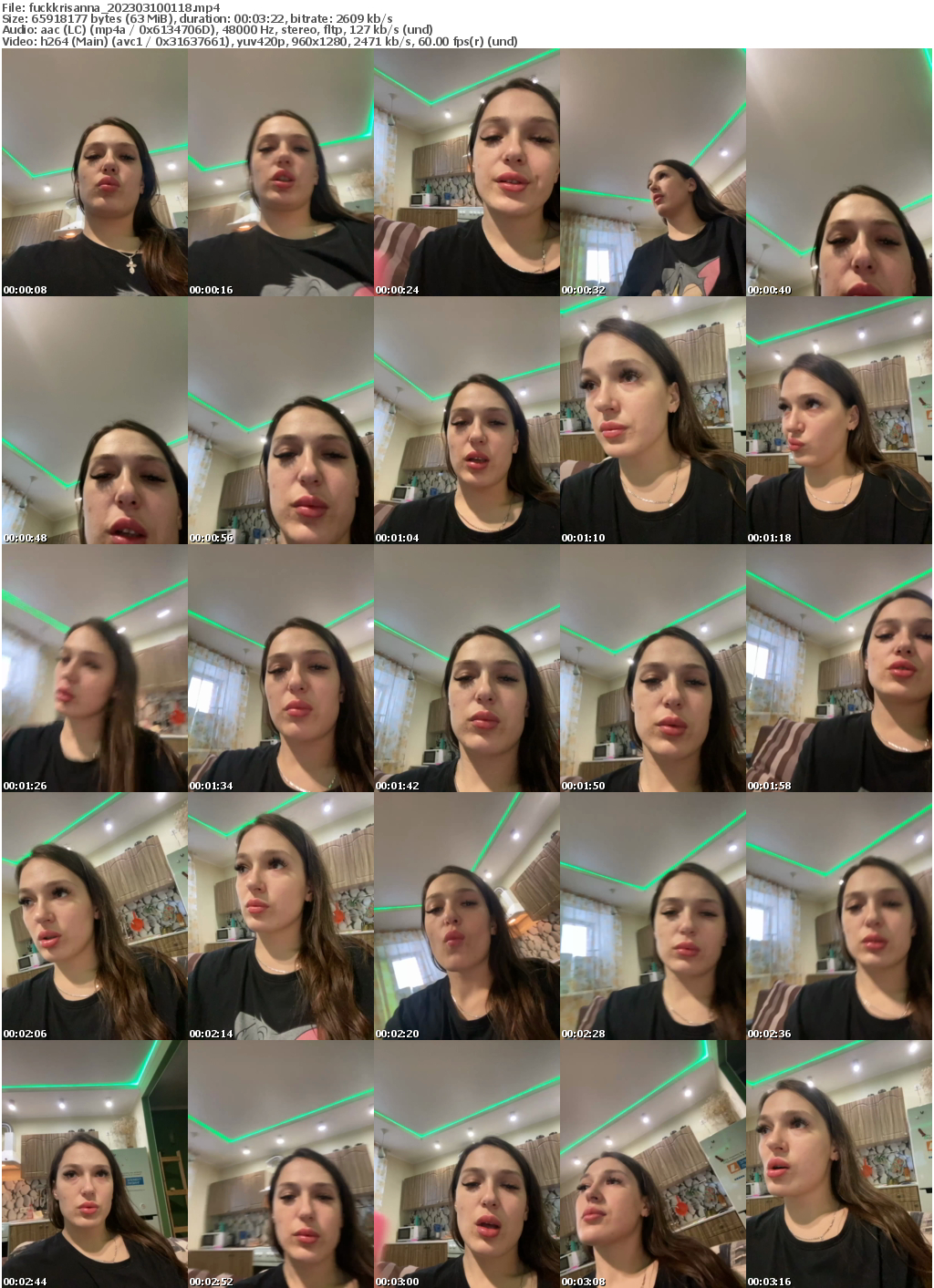 Preview thumb from fuckkrisanna on 2023-03-10 @ bongacams