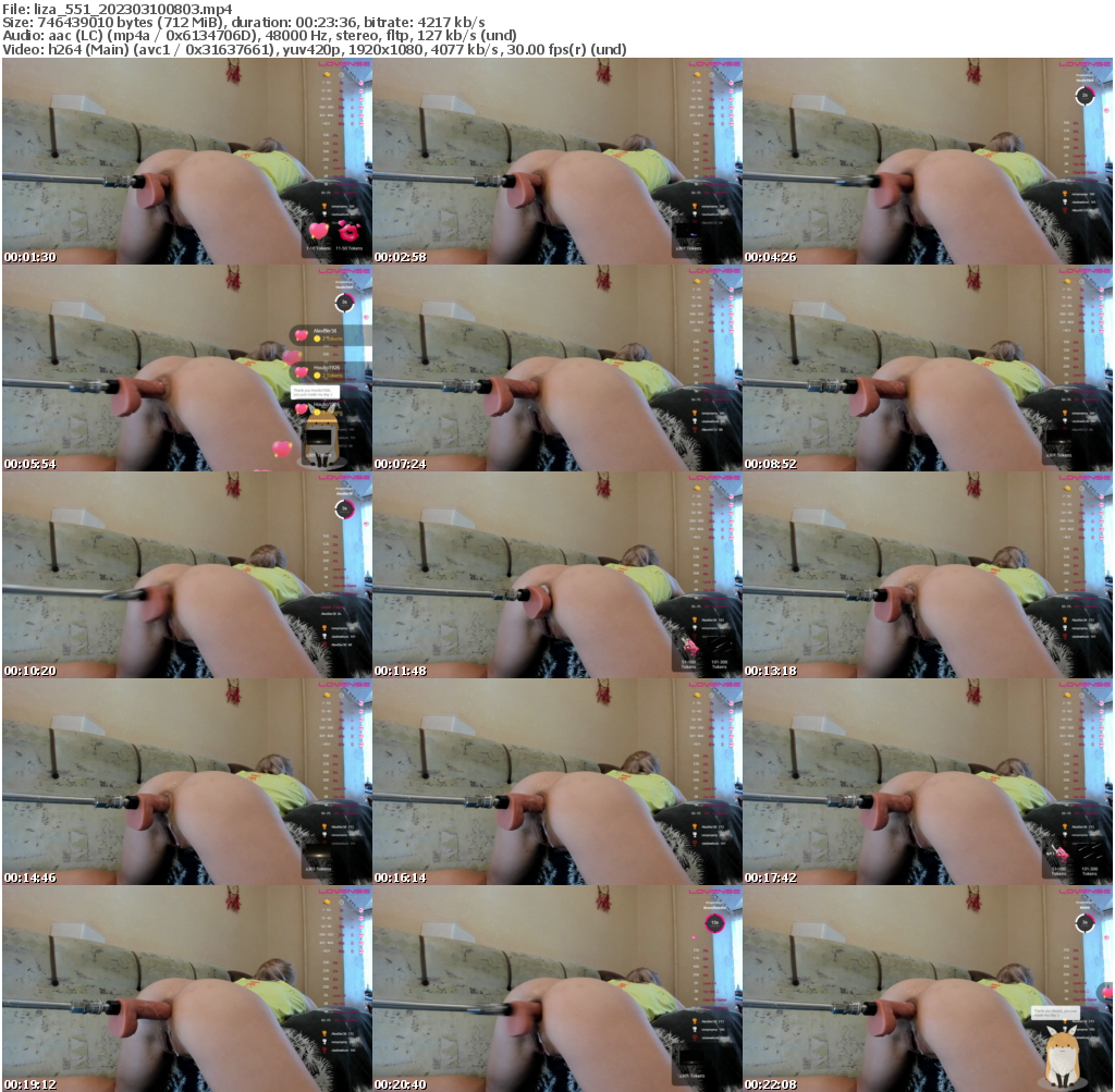 Preview thumb from liza_551 on 2023-03-10 @ bongacams