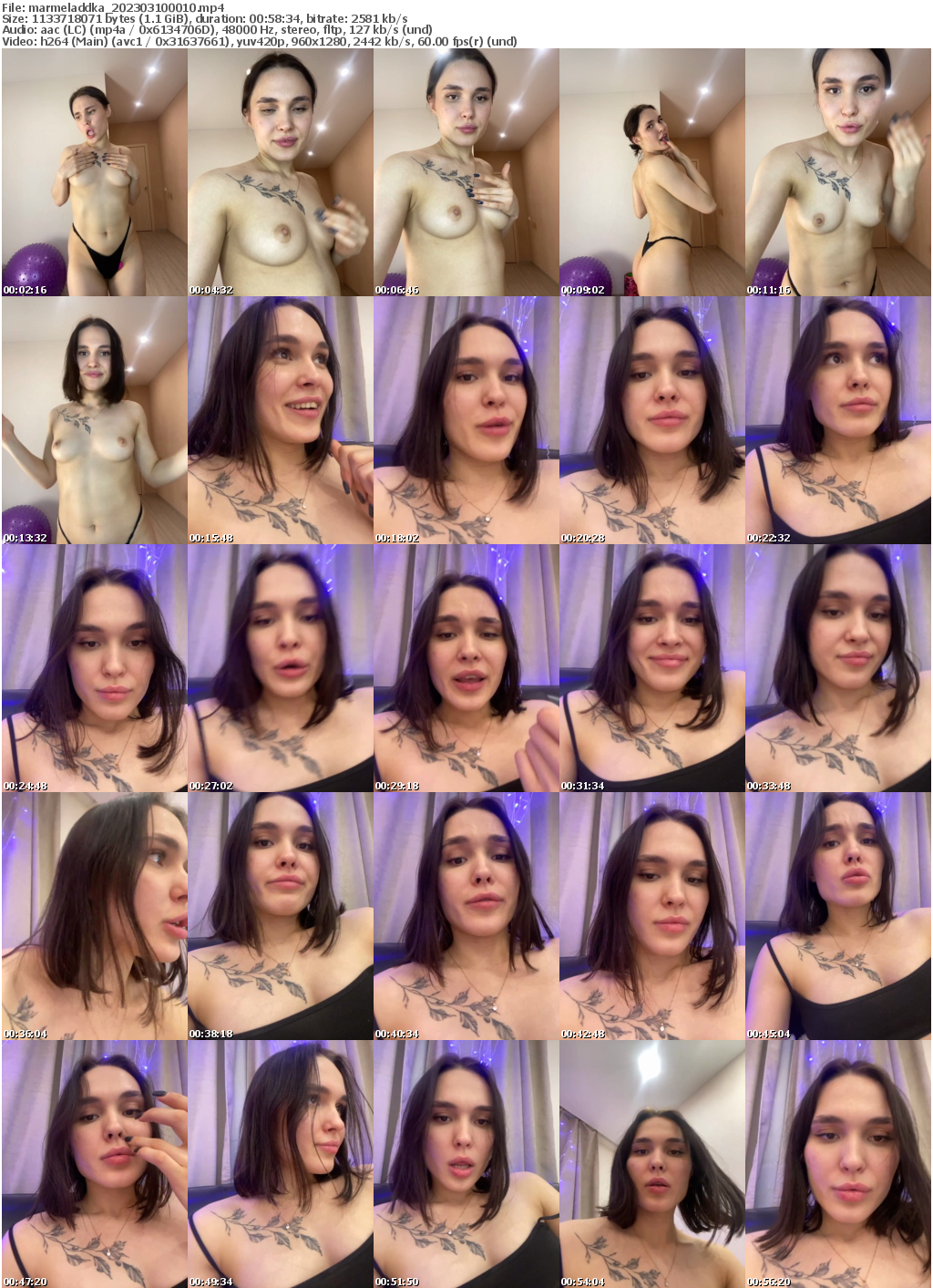 Preview thumb from marmeladdka on 2023-03-10 @ bongacams