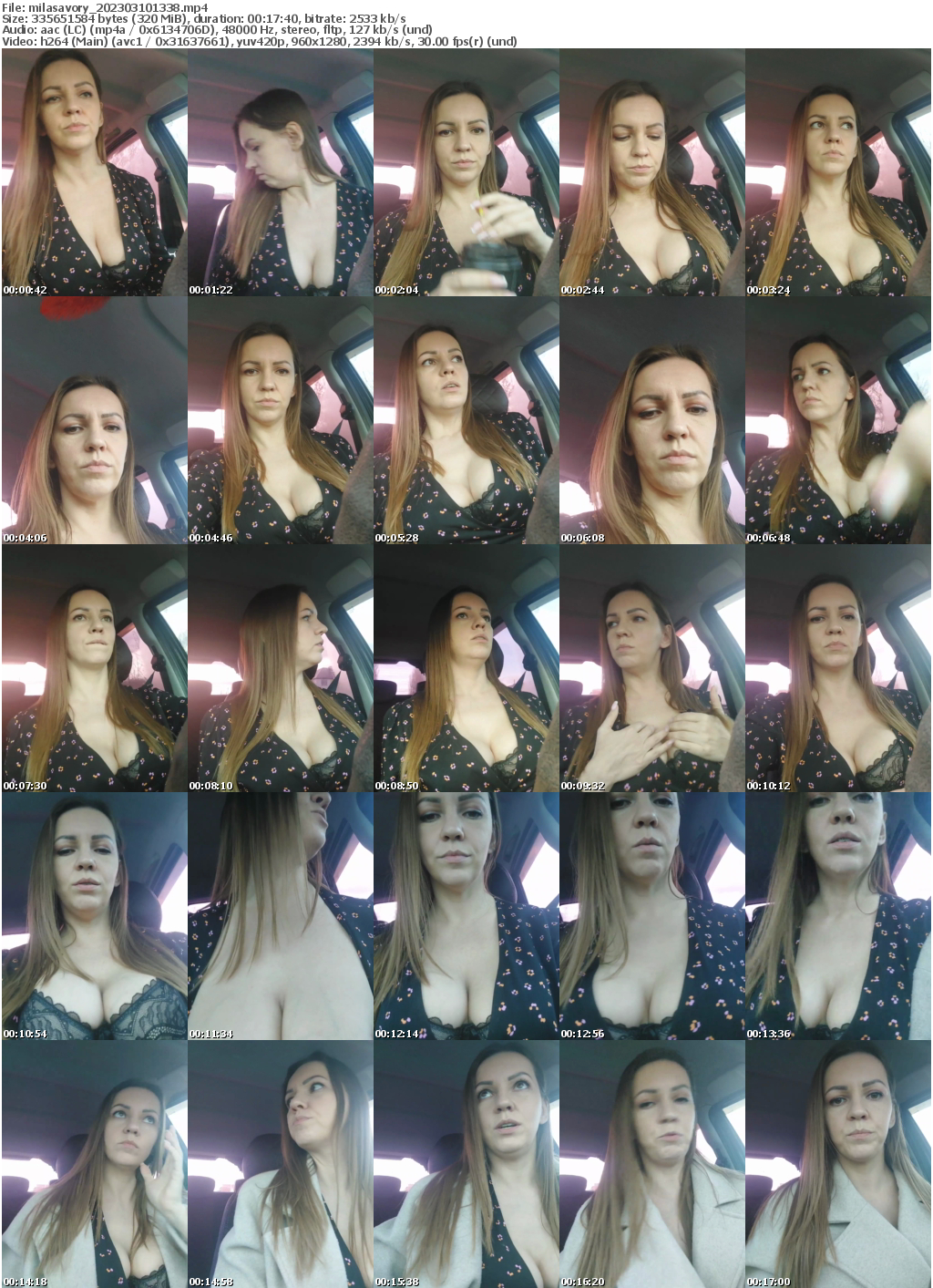 Preview thumb from milasavory on 2023-03-10 @ bongacams