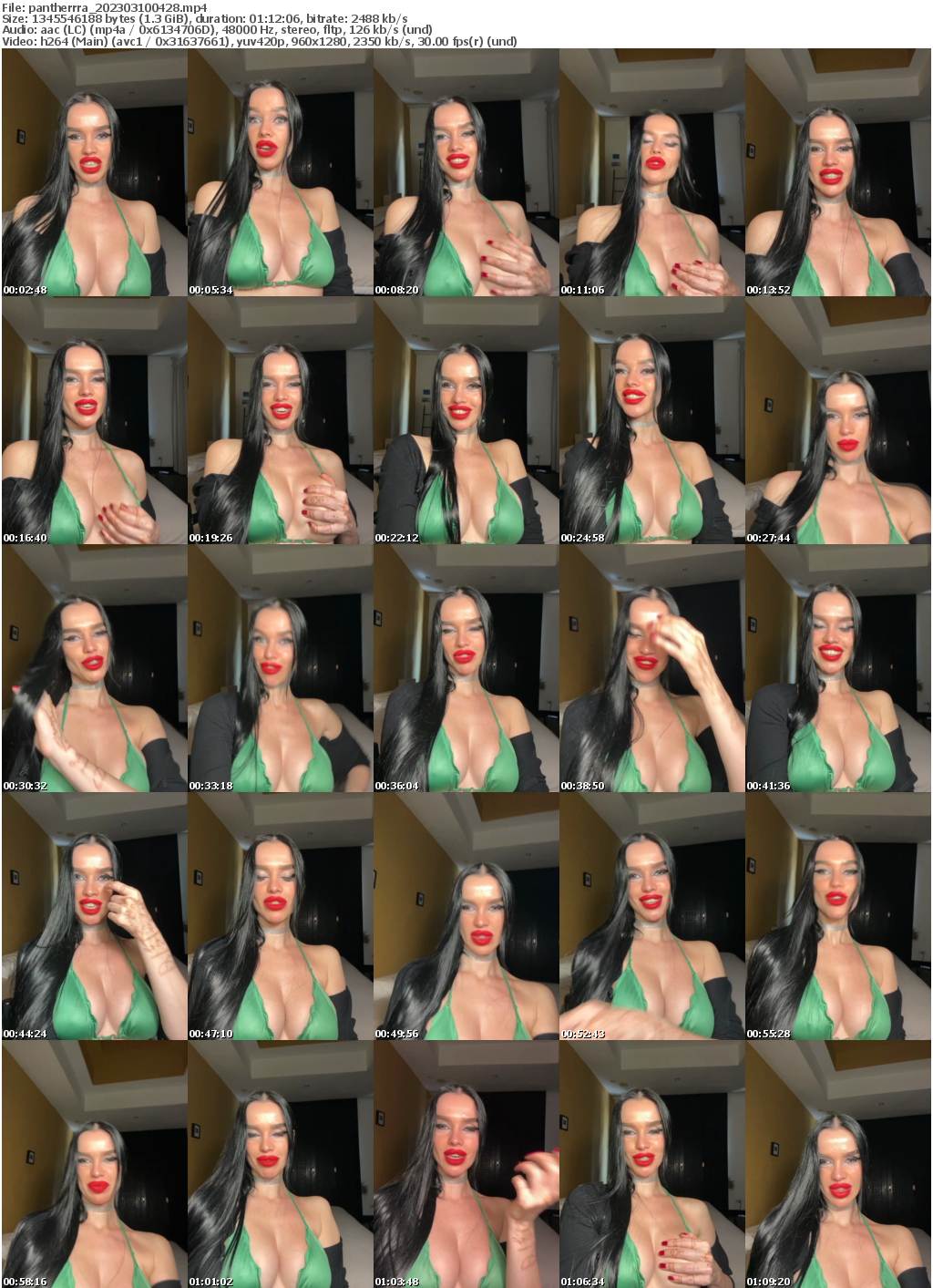 Preview thumb from pantherrra on 2023-03-10 @ bongacams