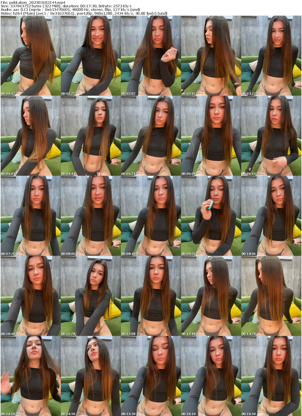 Preview thumb from pekkaboo on 2023-03-10 @ bongacams