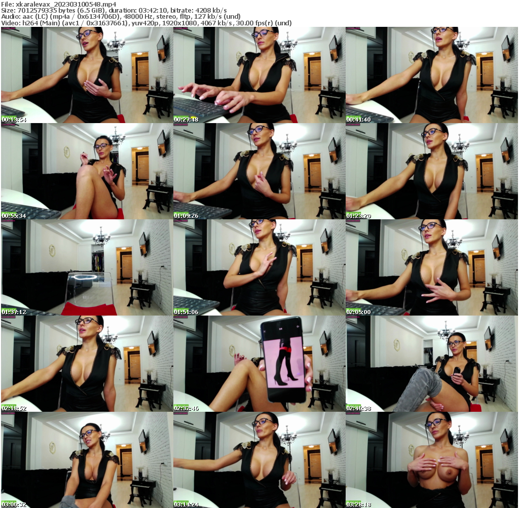 Preview thumb from xkaralevax on 2023-03-10 @ bongacams