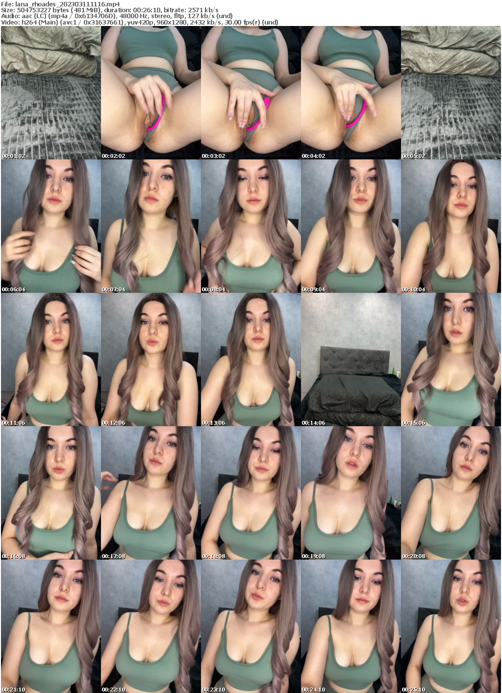 Preview thumb from lana_rhoades on 2023-03-11 @ bongacams