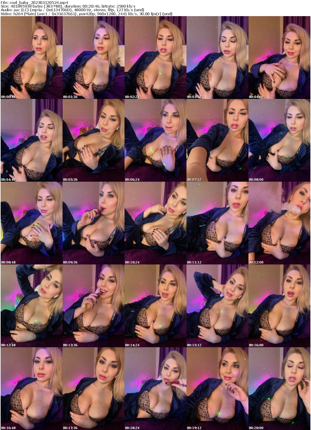 Preview thumb from cool_baby on 2023-03-12 @ bongacams