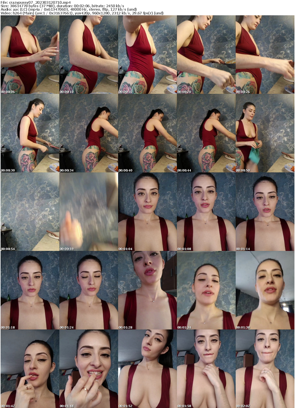 Preview thumb from crazypussy07 on 2023-03-12 @ bongacams