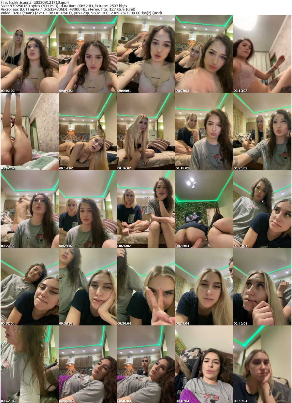 Preview thumb from fuckkrisanna on 2023-03-12 @ bongacams