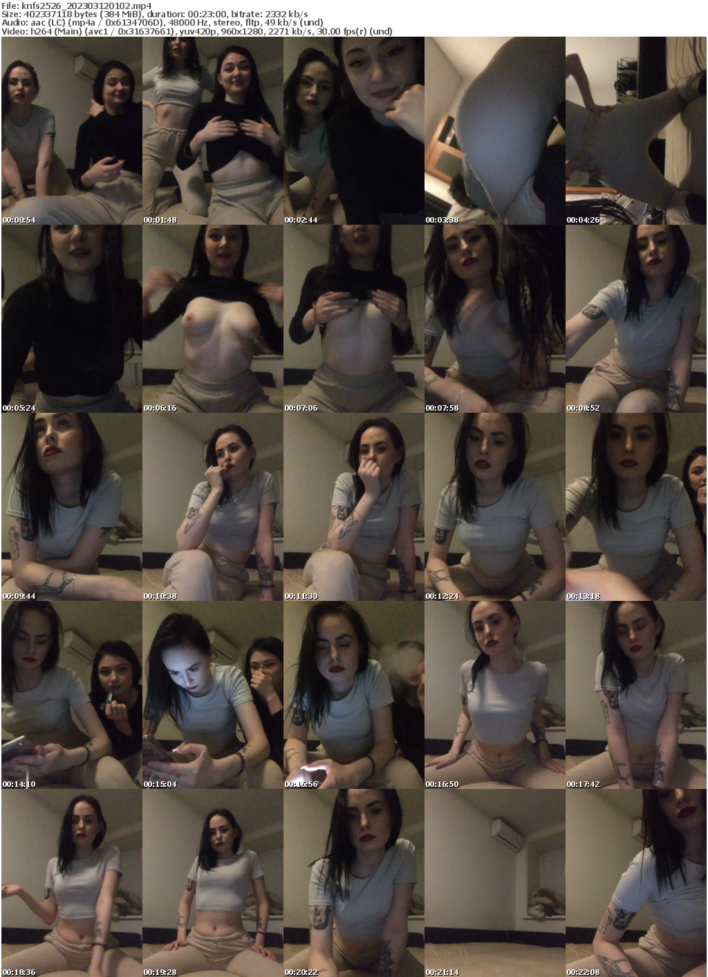 Preview thumb from knfs2526 on 2023-03-12 @ bongacams