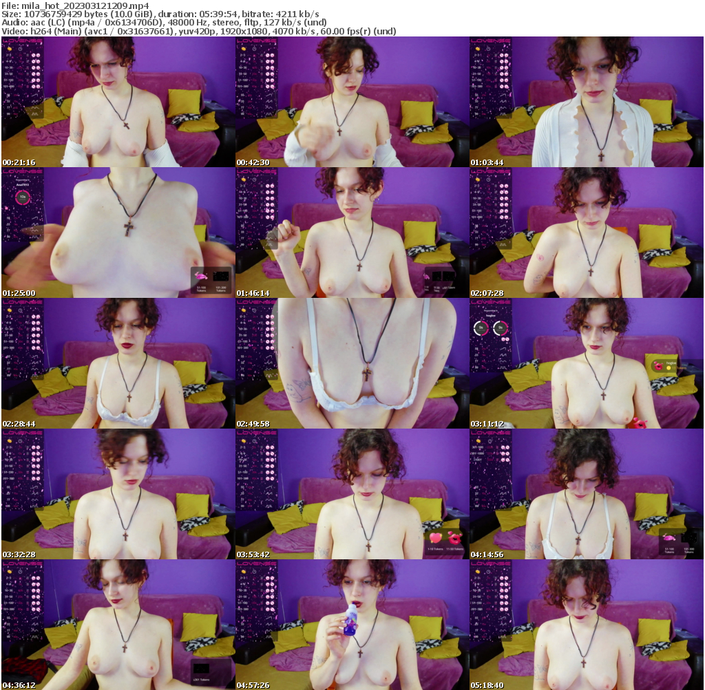 Preview thumb from mila_hot on 2023-03-12 @ bongacams