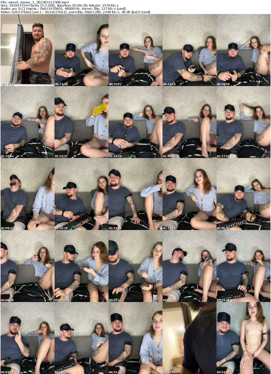 Preview thumb from sweet_emma_1 on 2023-03-12 @ bongacams