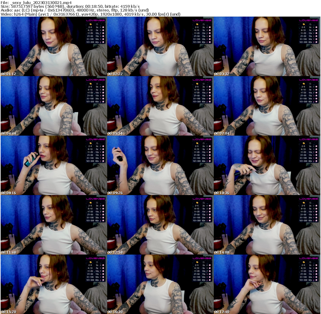 Preview thumb from _sexy_lulu on 2023-03-13 @ bongacams